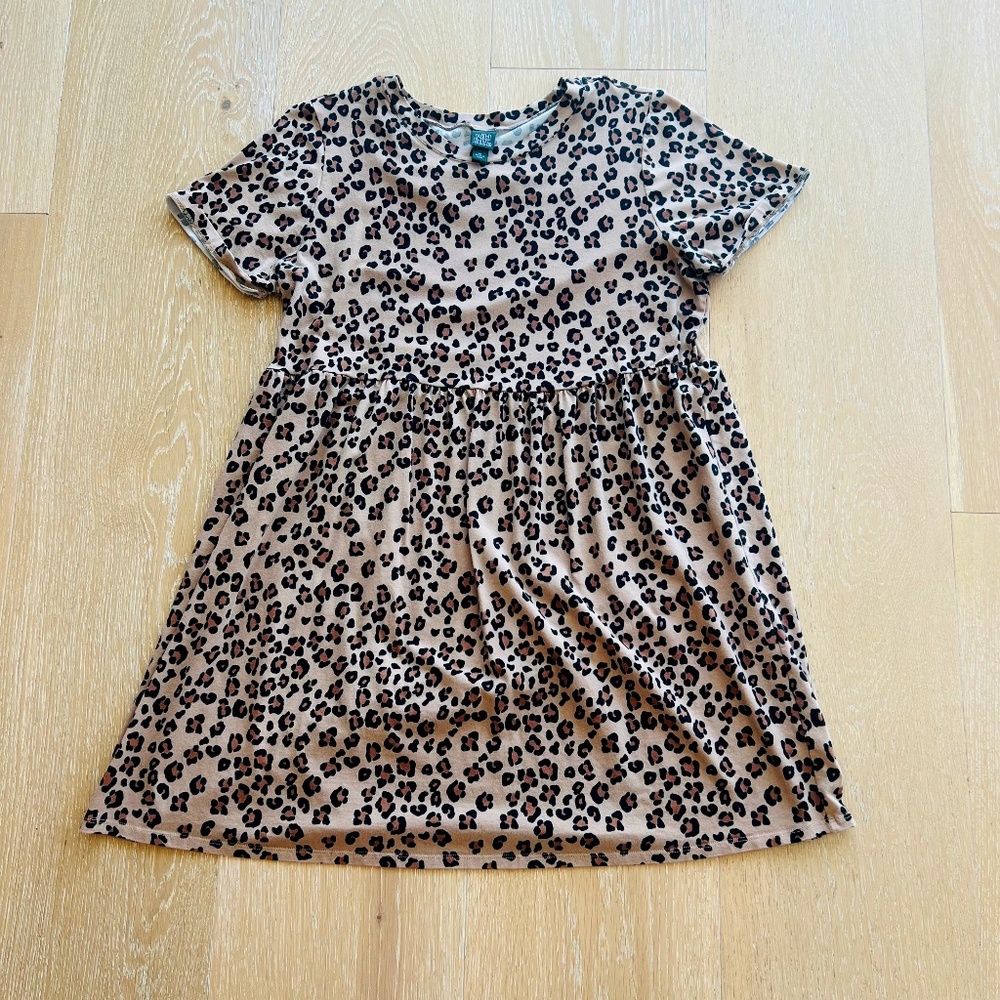 Wild Fable Leopard Print Mini Dress Size Medium